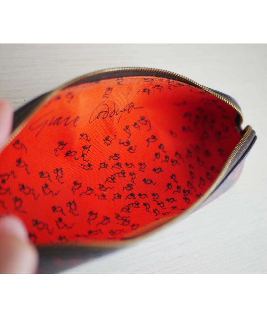 ルイヴィトン LOUIS VUITTON キャットグラム ペンケース