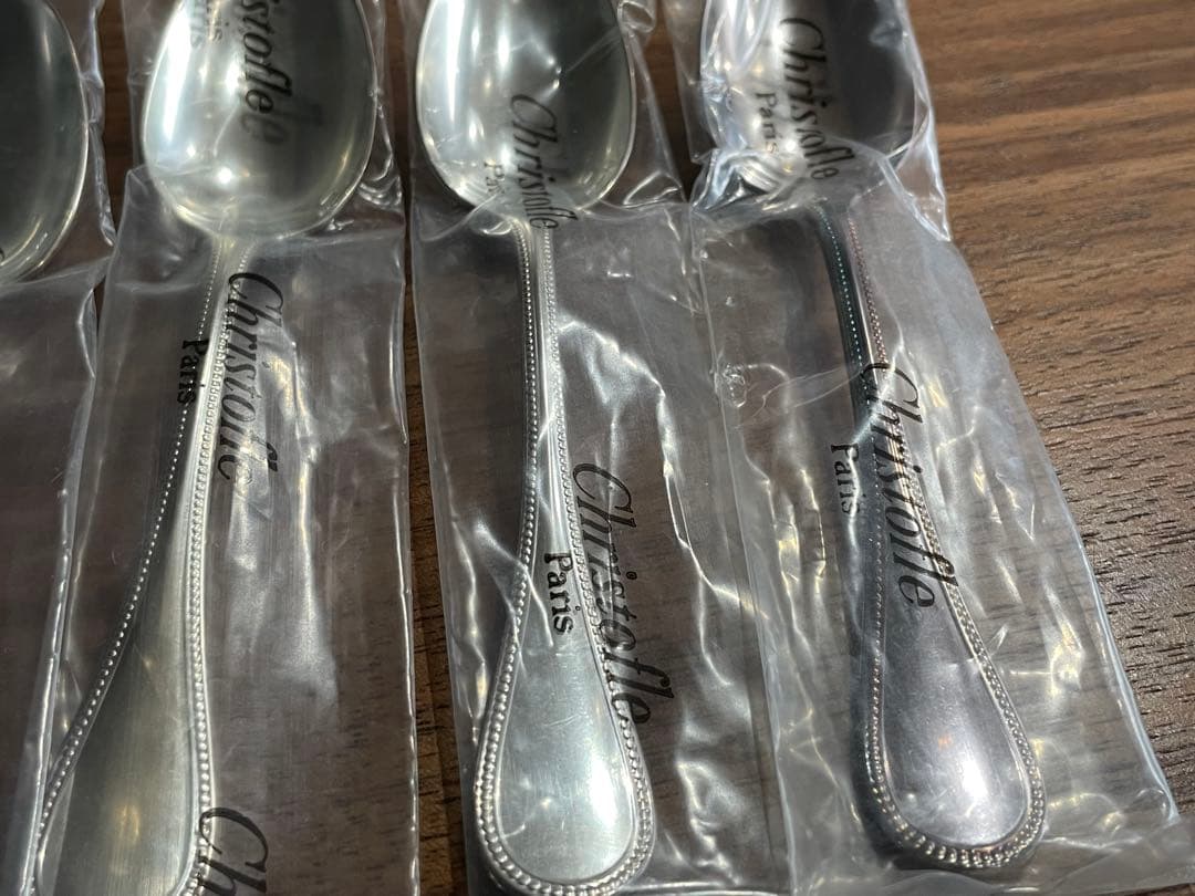 クリストフル　シルバー　パール　スプーン　6本セット