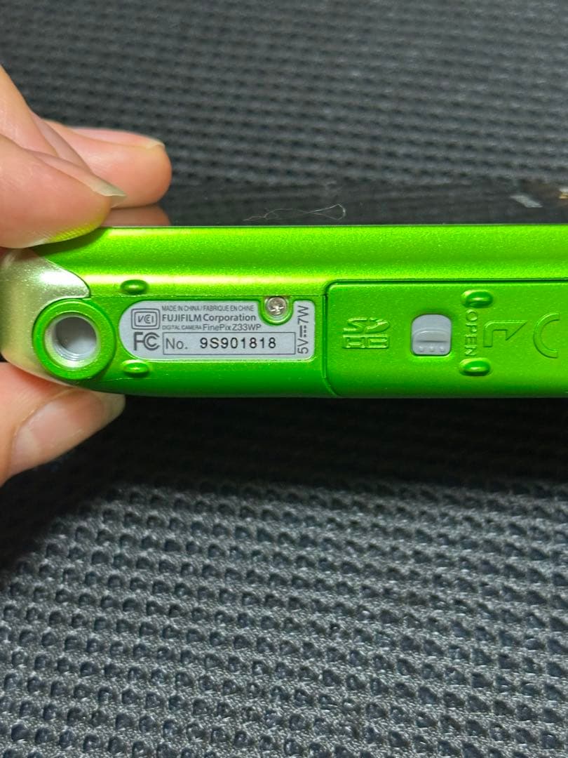 富士フィルム FUJIFILM FinePixZ33WPデジタルカメラ グリーン