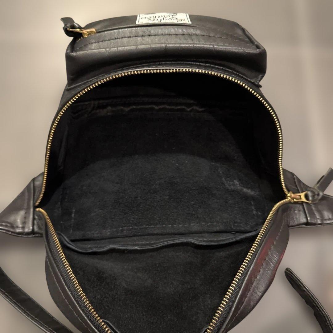 【美品】ラングリッツレザーOutside Pocket Waist Bag