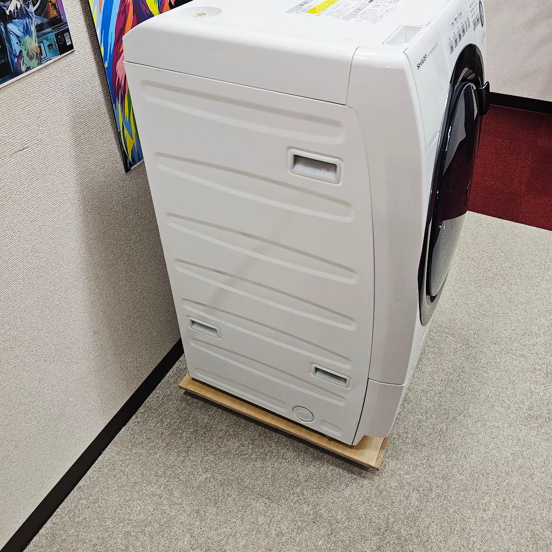 5 SHARP ドラム式洗濯機 本体 乾燥機能付きSHARP ES-S7D WL