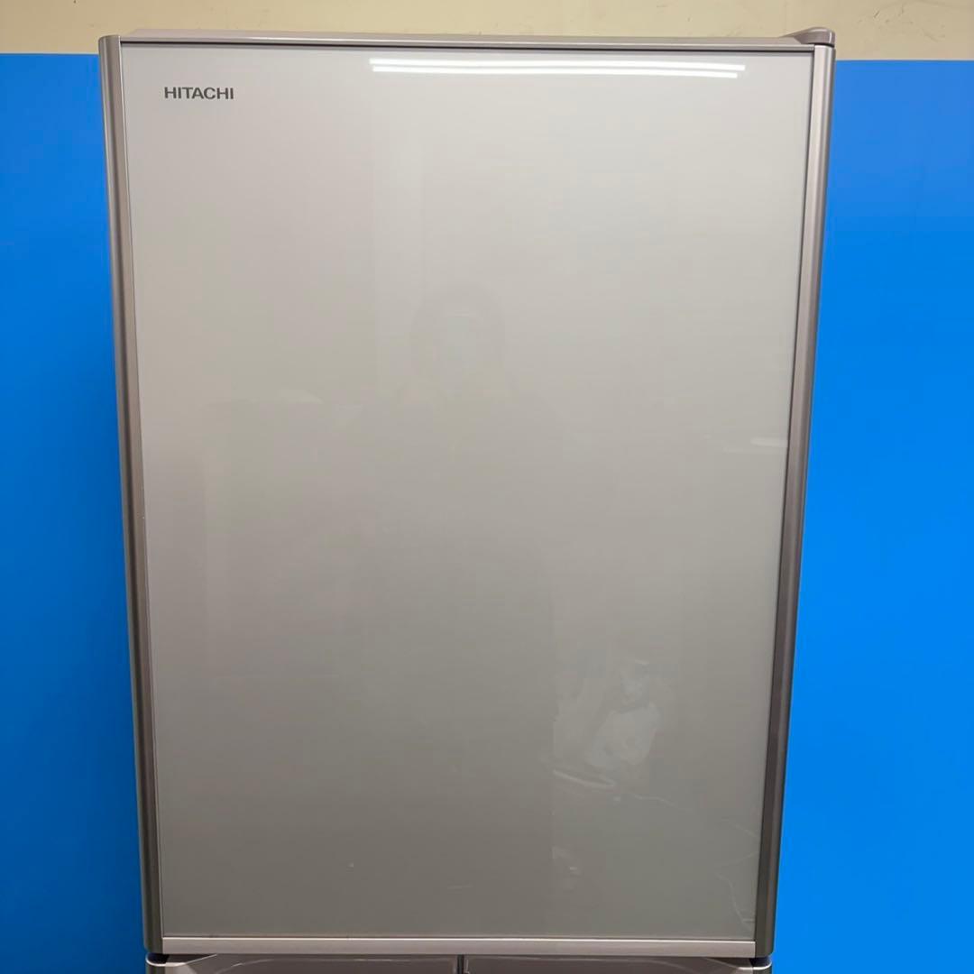 704 鏡面　大型冷蔵庫　400L強　極美品　自動製氷機　5ドア　半年保証　格安