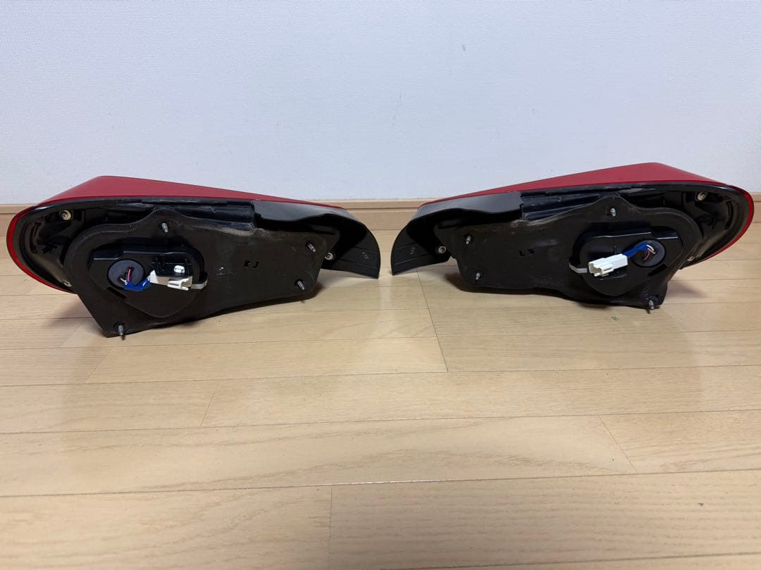 ZN6 86純正ヘッドライト 左右セット ジャンクレンズヒビ割れあり 点灯確認済