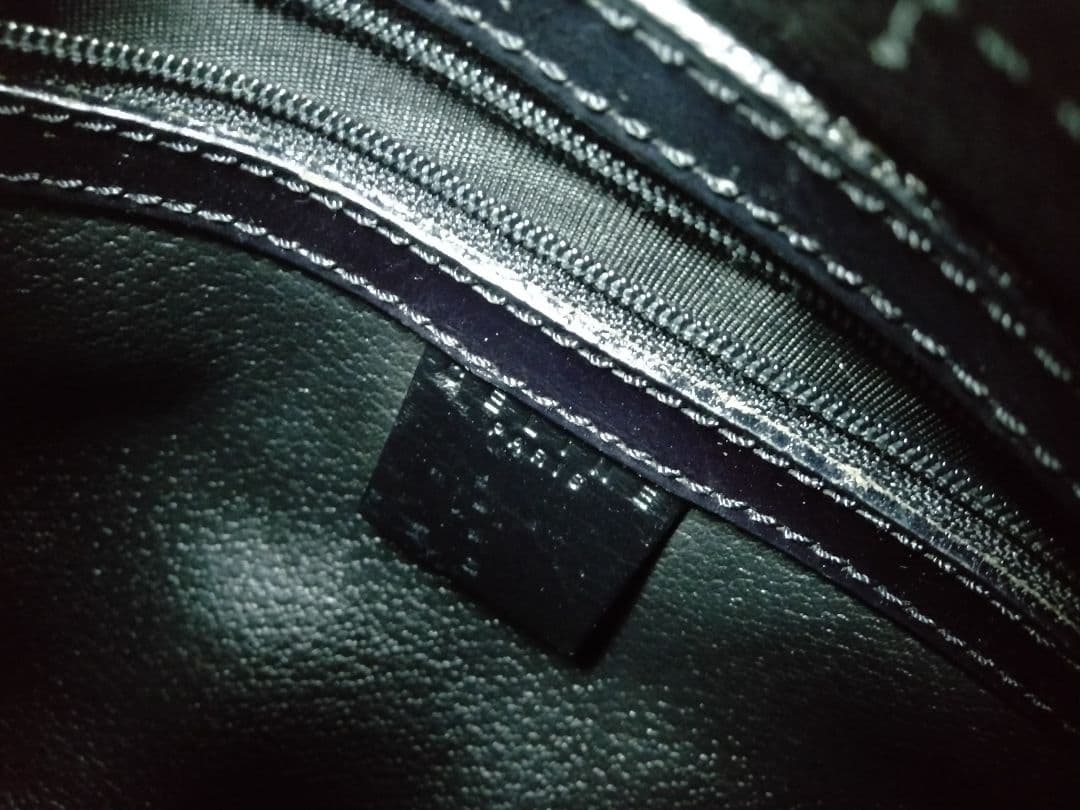 セリーヌ マカダム ブラゾン柄 円筒型 ブラウン レア 希少 美品 匿名配送