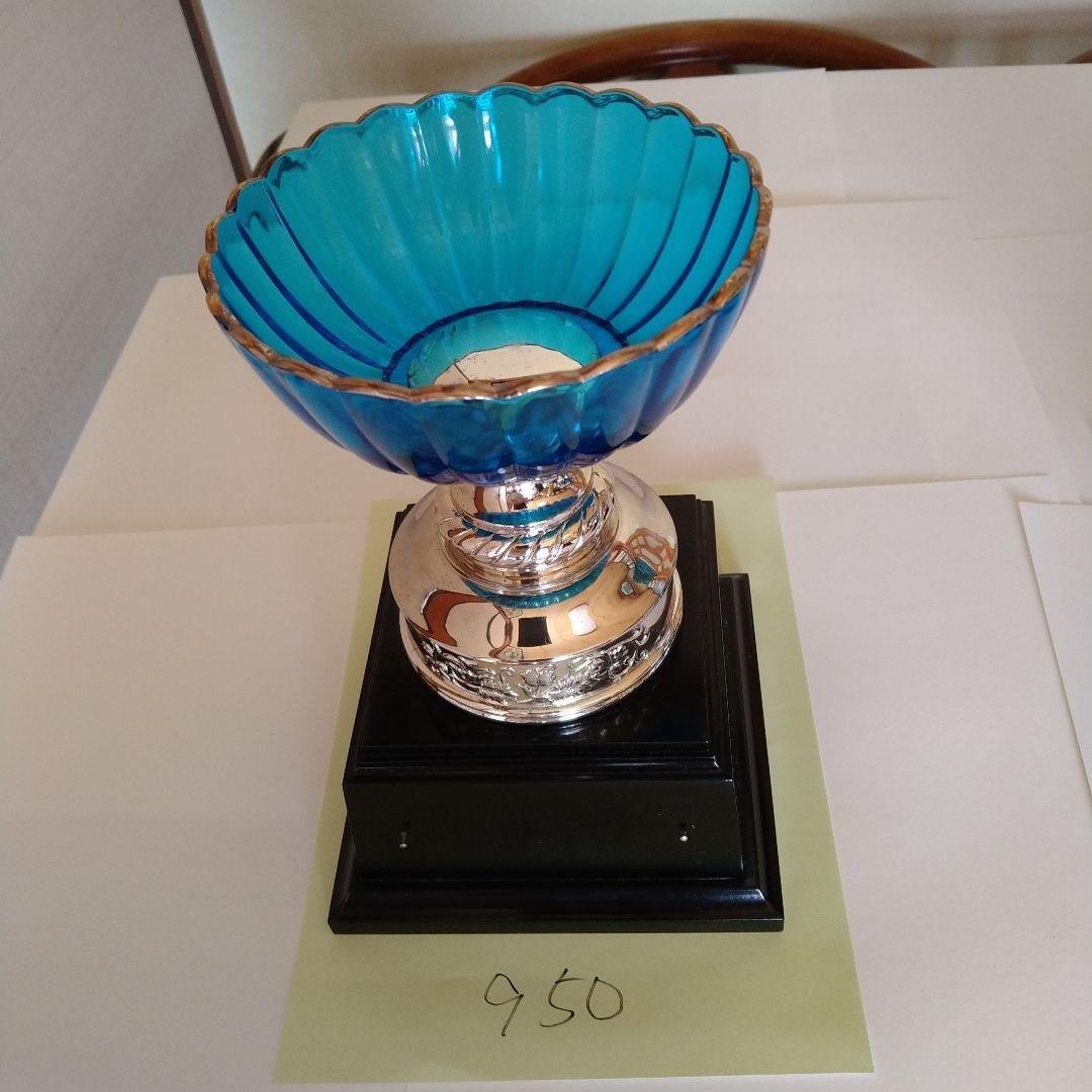 No.950 ブルー、ガラスカップ
