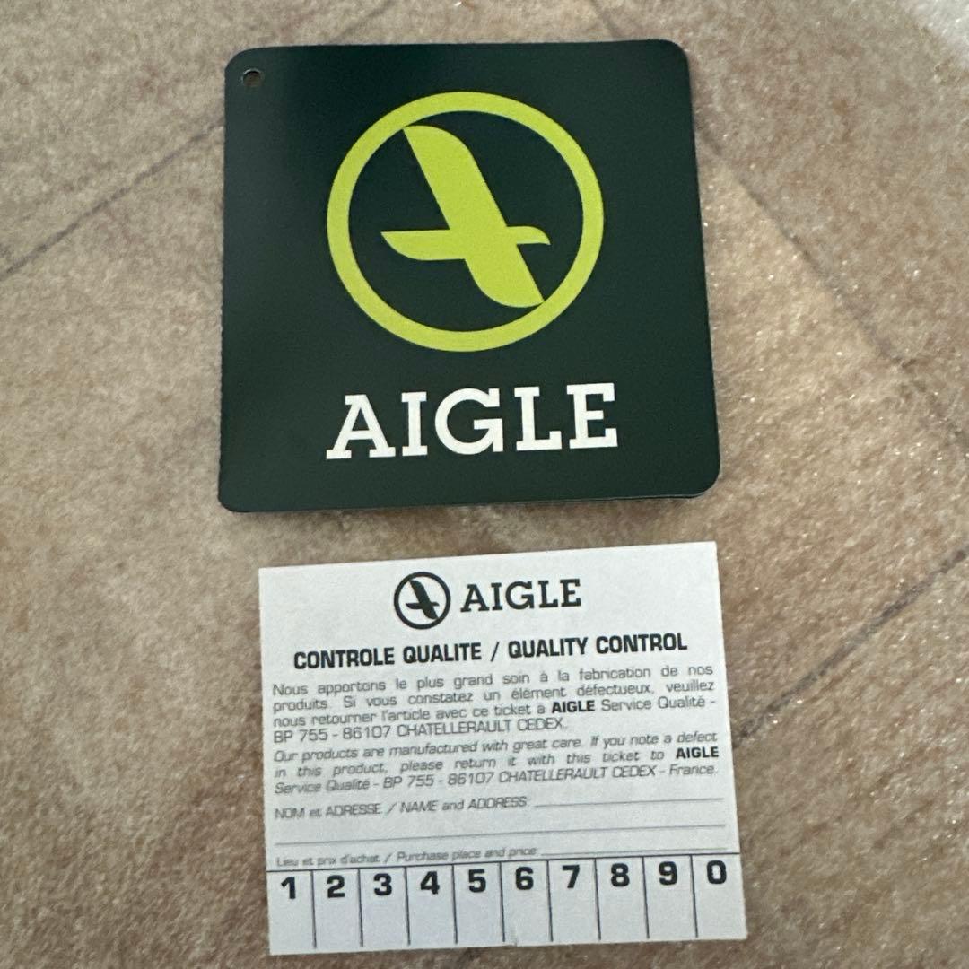 AIGLE COUPE SAUMUR XL レインブーツ　乗馬ブーツ