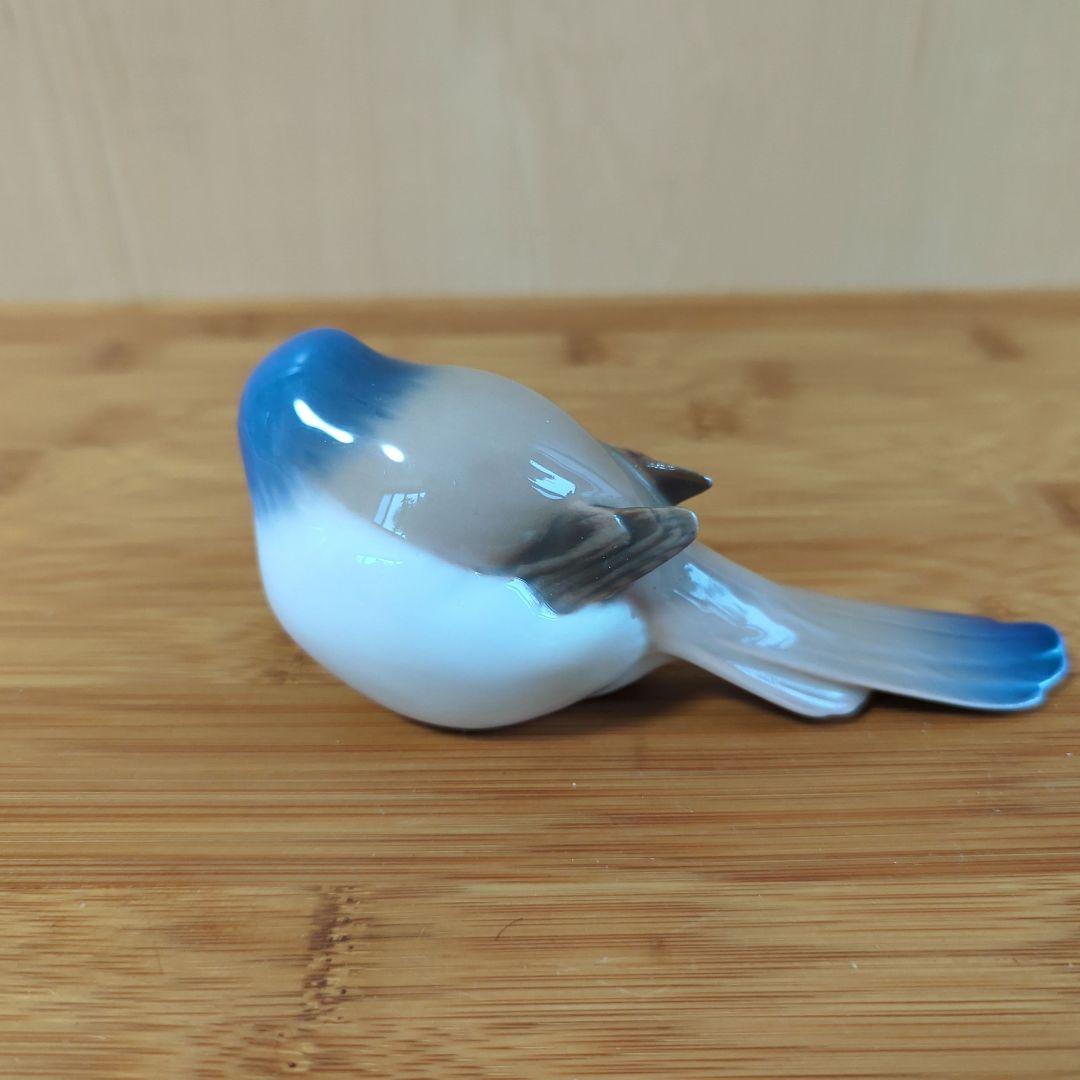 【美品】ロイヤルコペンハーゲン・B&G／青い鳥♪シジュウカラ