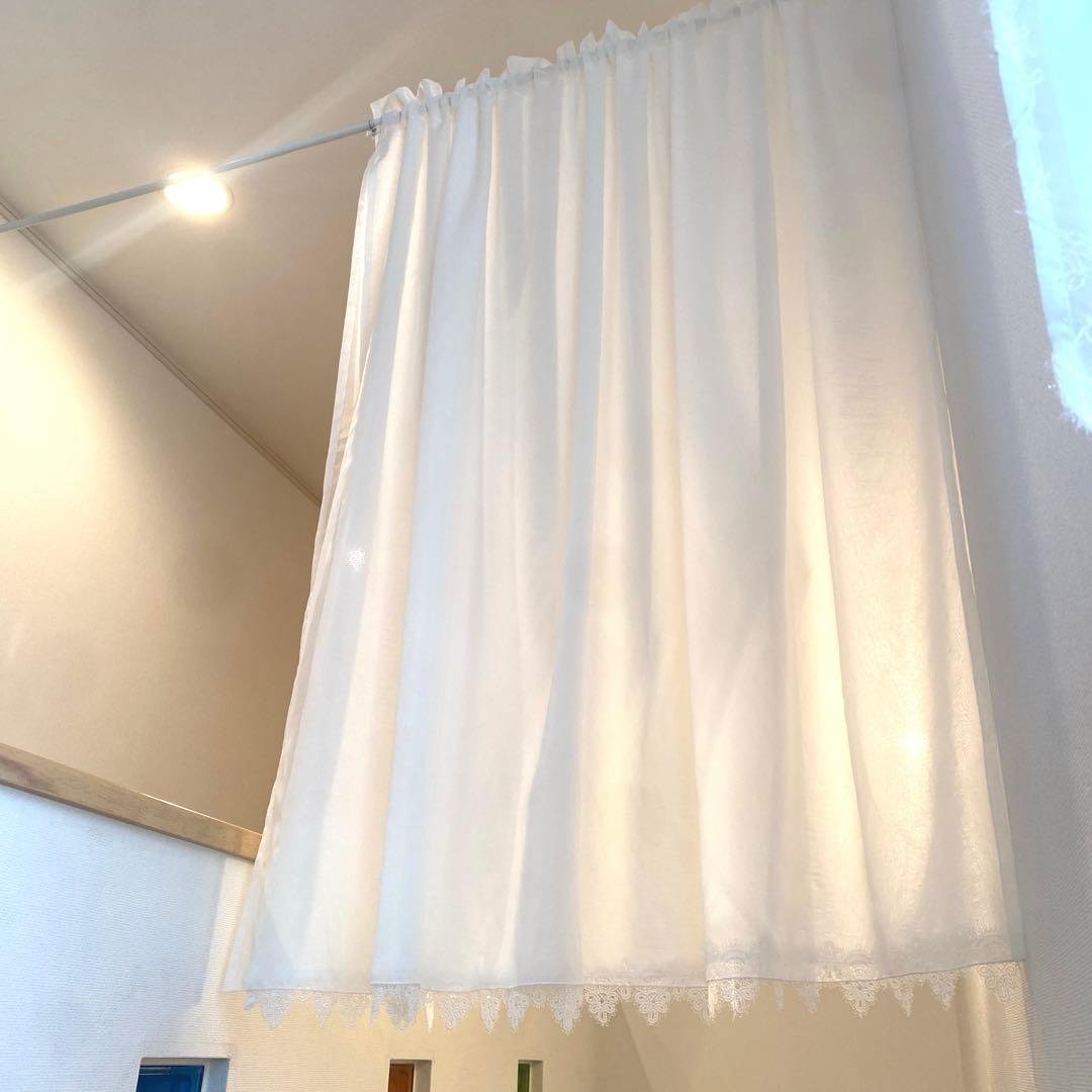 カフェカーテン✿❛りのまま❜レース✩.*˚ハンドメイド✿.*・♪