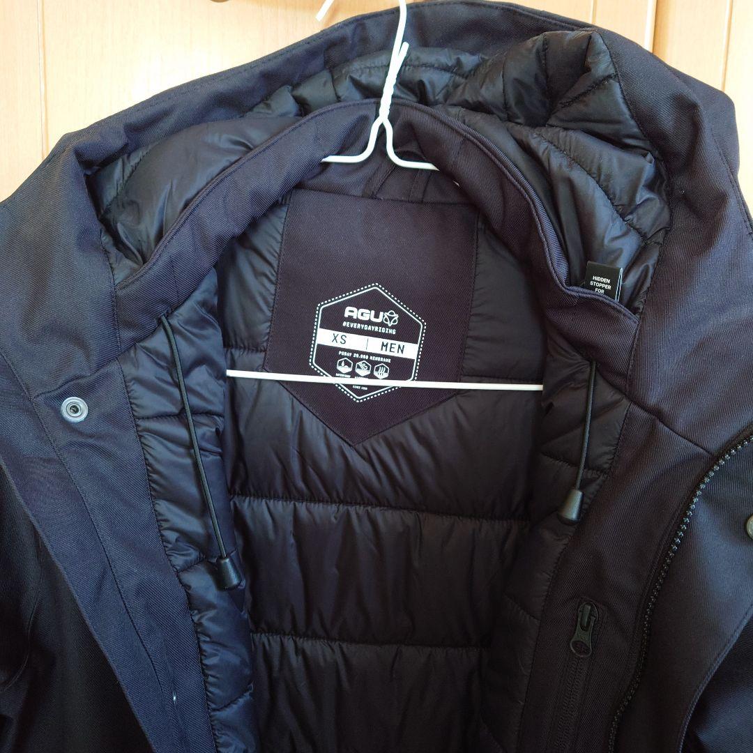 ユンボヴィスマ　選手支給品　防風防水ハーフコートダウン