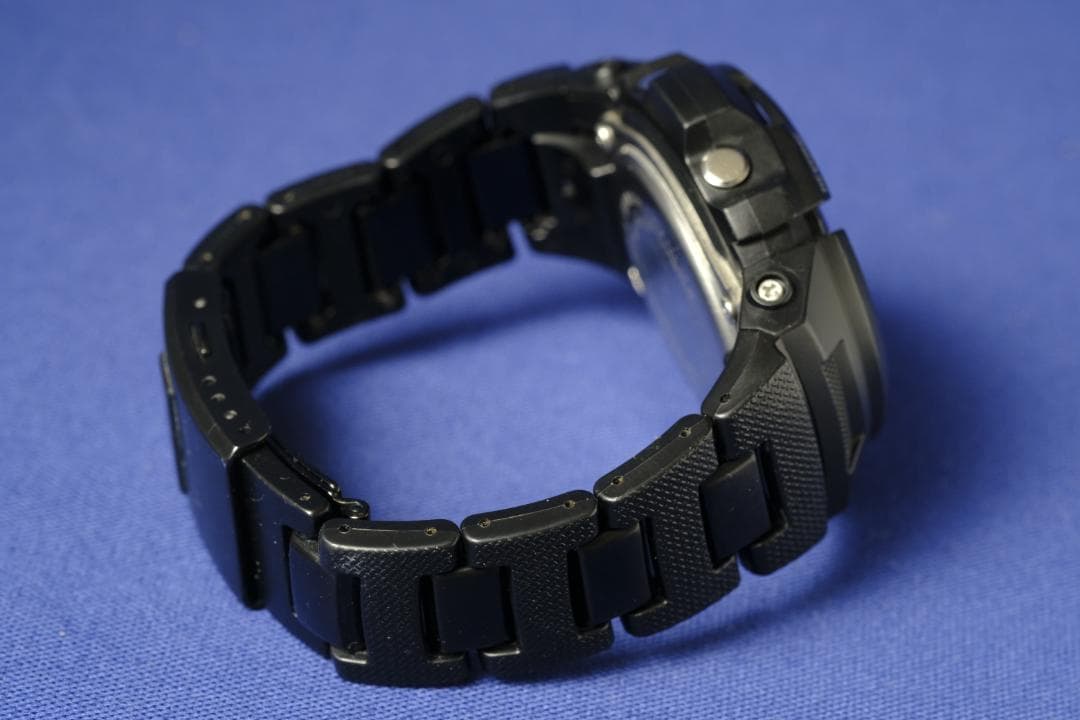 【良品】G-SHOCK AWG-M100SBC 電波ソーラー 黒系(206)