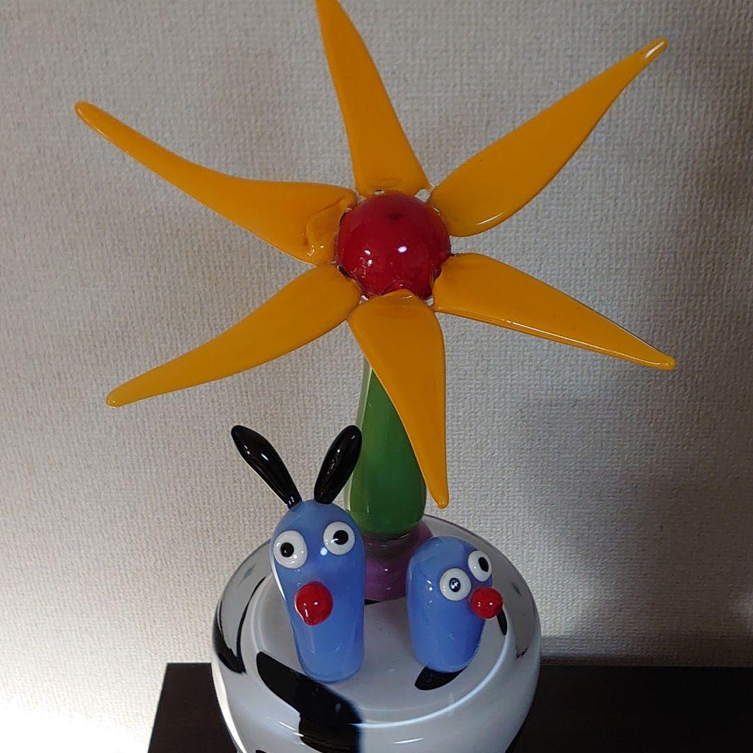 ガラスの置物 オブジェフランス製