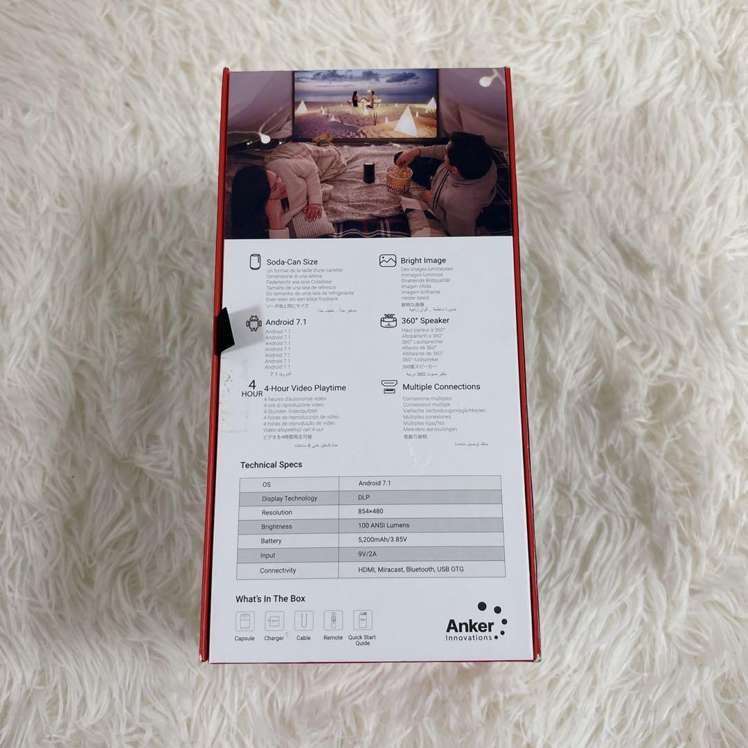 Anker NEBULA Capsule プロジェクター シアター wi-fi