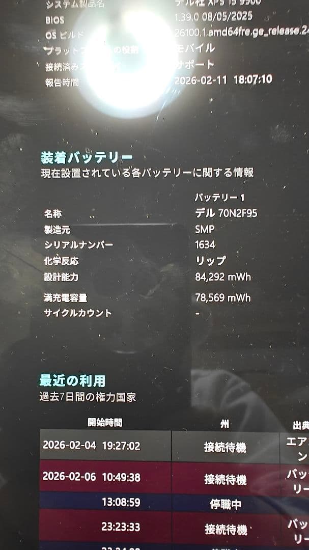 Windowsノート本体 DELL XPS 15 9500 i7/1650Ti/32GB/2TB/4K