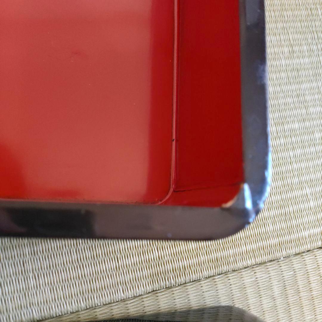 輪島塗　漆塗り重箱 4段　鳳凰柄の袱紗 風呂敷付き