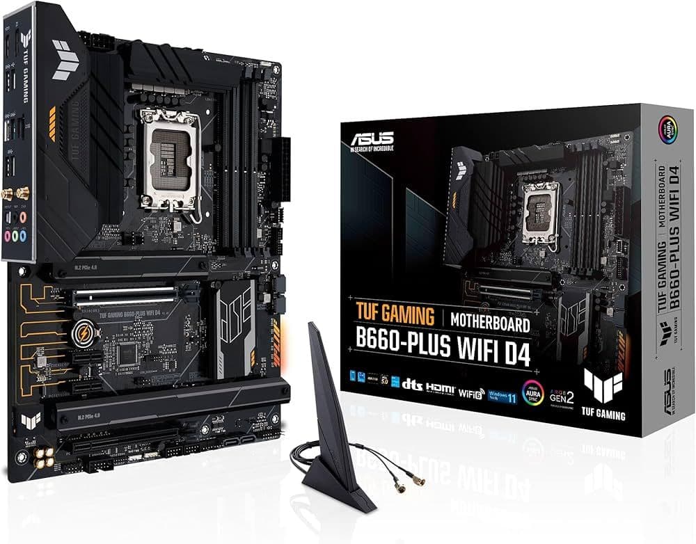 動作確認済　ASUS TUF Gaming B660-PLUS WIFI D4