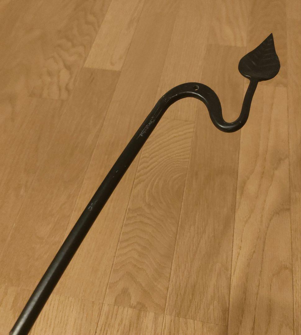 アンティーク アイアン タオルハンガー 幅約79×高さ約5cm ロング