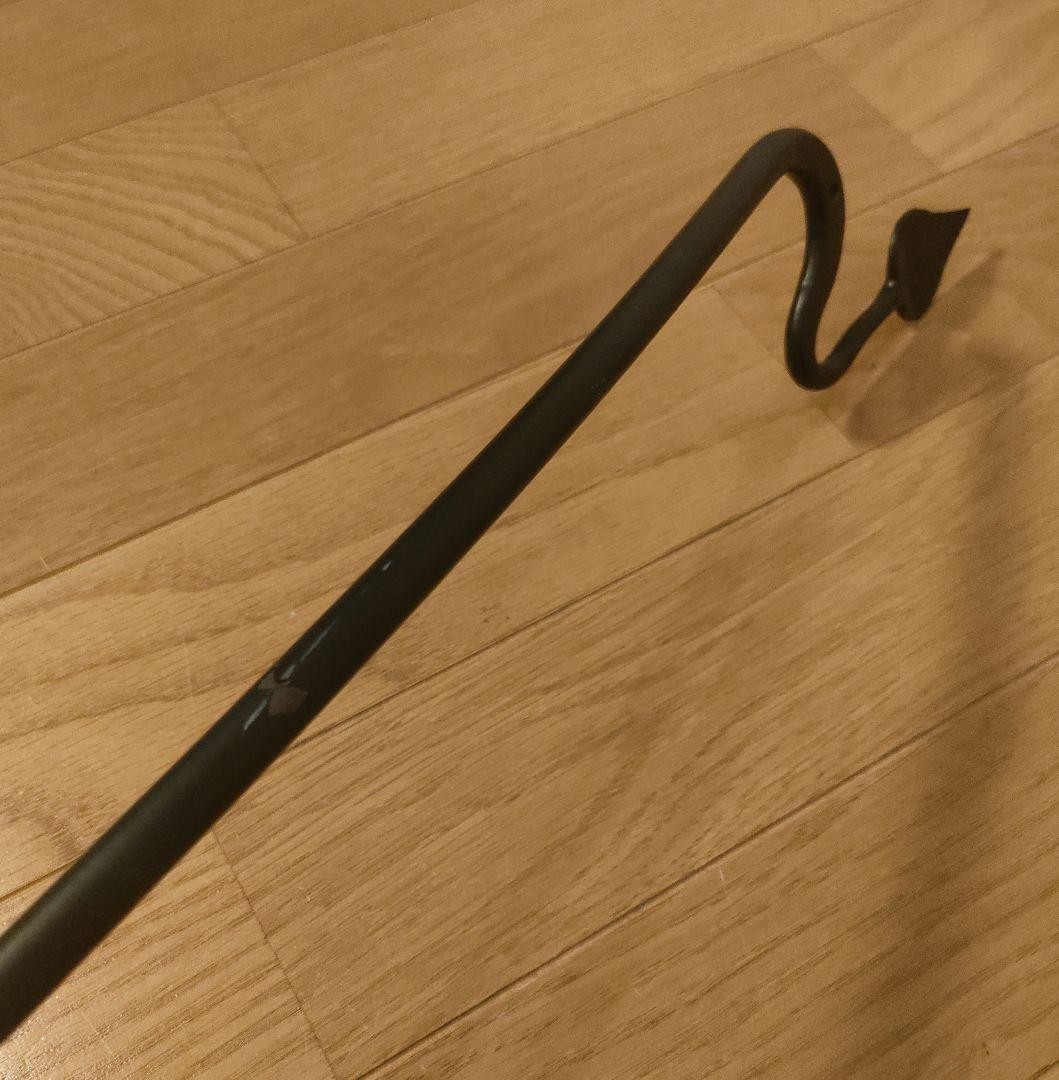 アンティーク アイアン タオルハンガー 幅約79×高さ約5cm ロング