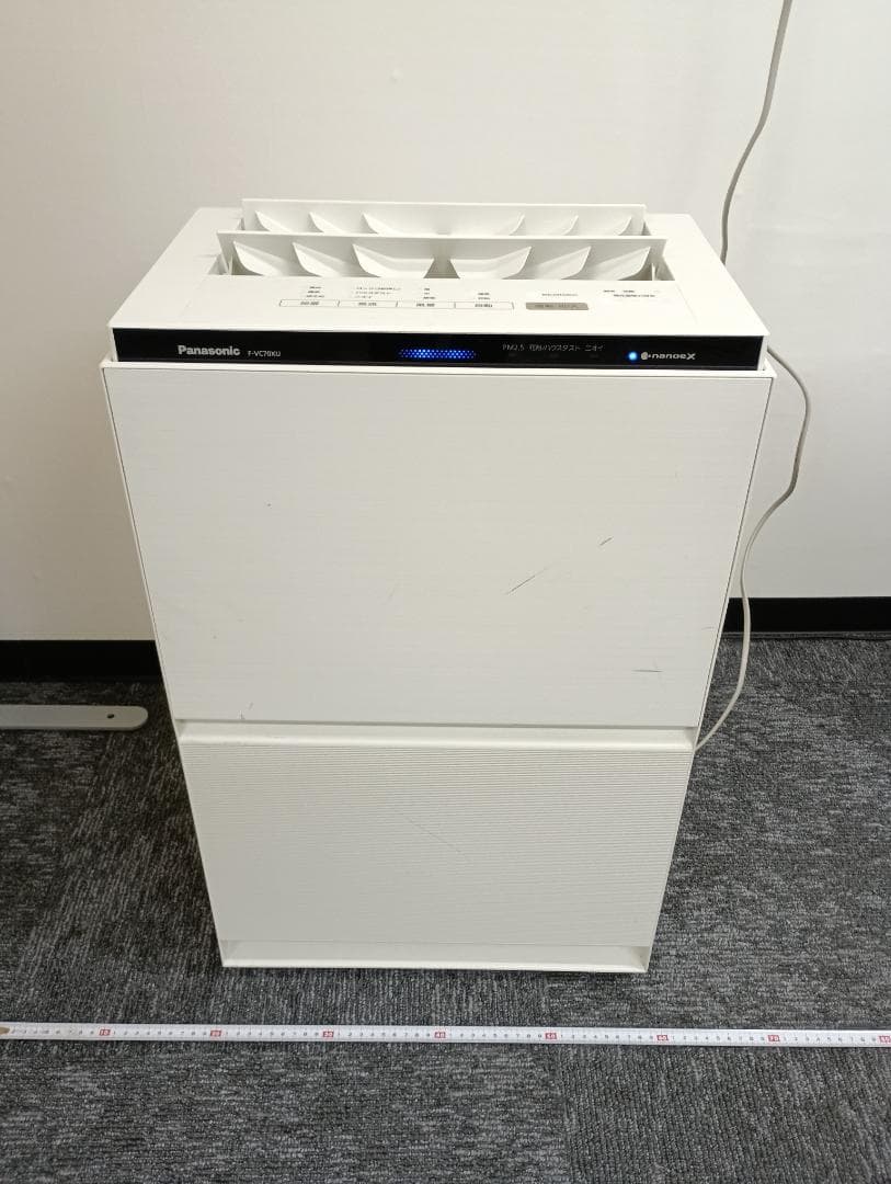 パナソニック　2022年製　加湿空気清浄機　F-VC70XU　ナノイーＸ