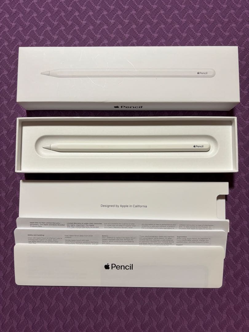 iPad mini (第６世代) パープル ＋ Apple Pencil 2