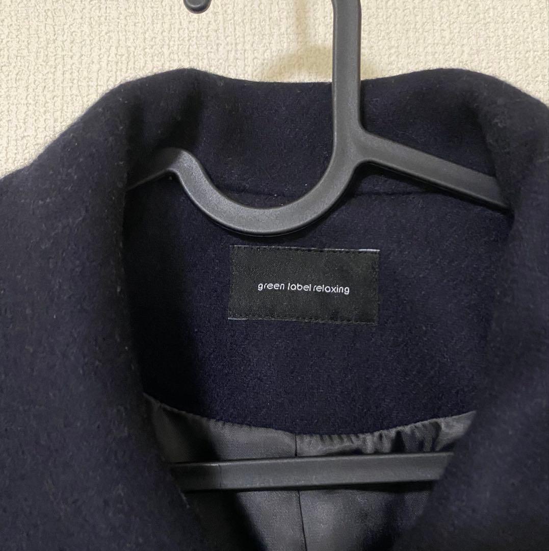 グリーンレーベルリラクシング SPINTOメルトンスタンドカラーコート