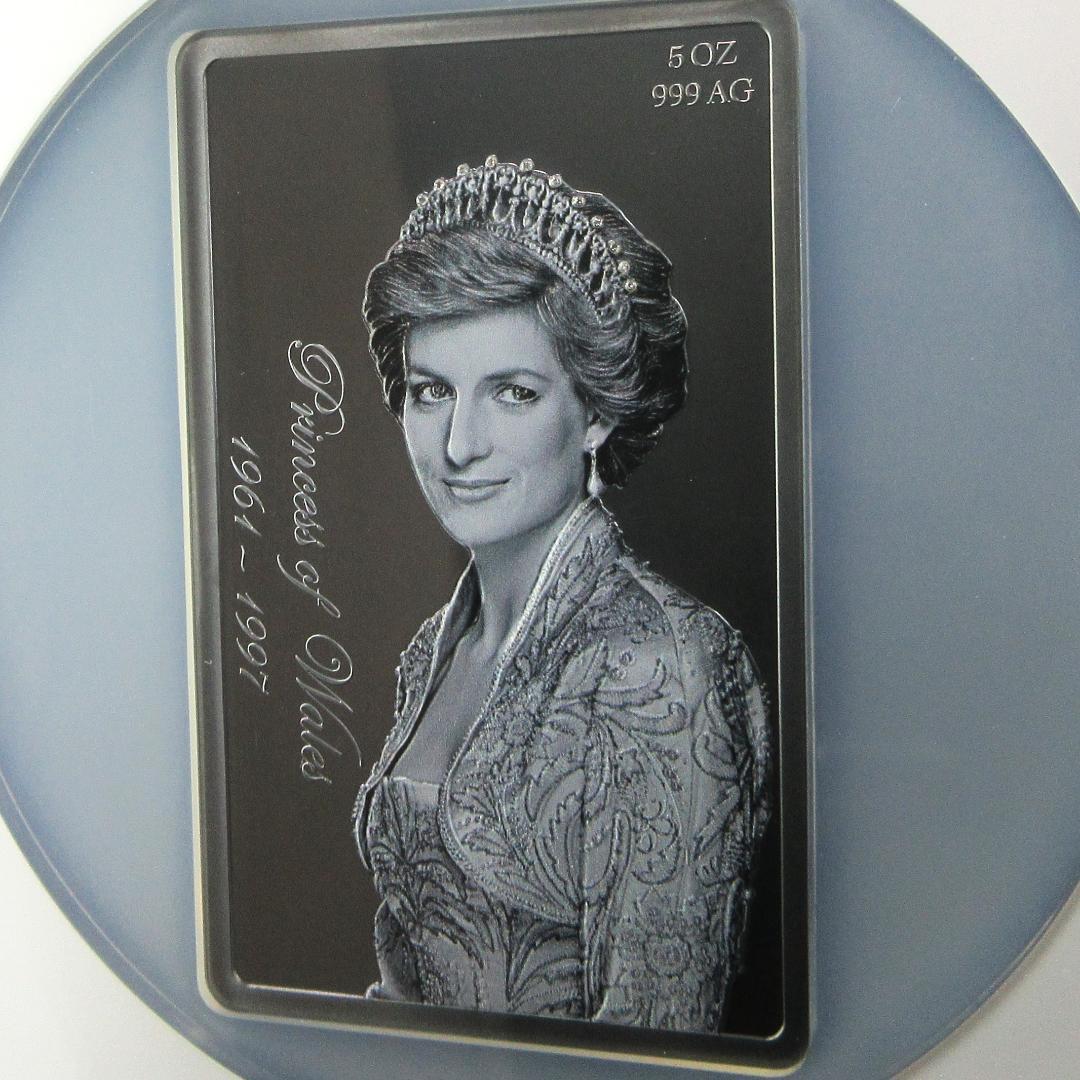 2021 ニウエ ５オンス銀貨 ダイアナ NGC ダイヤモンド モダン 