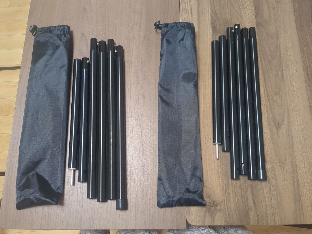 DOD タープ・シェード ベージュ　ポール　ペグ　ペグハンマー付き