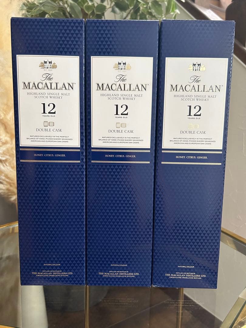 マッカラン　ダブルカスク　12年　3本セット