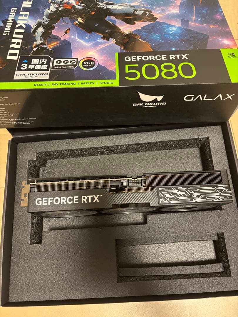 GALAKURO GAMING GEFORCE RTX 5080 グラフィックB