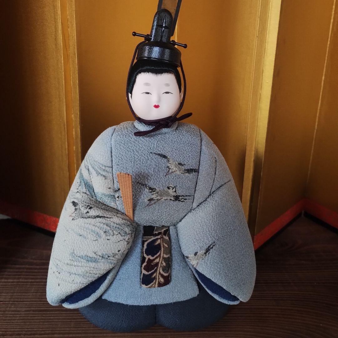 古布のおひなさま