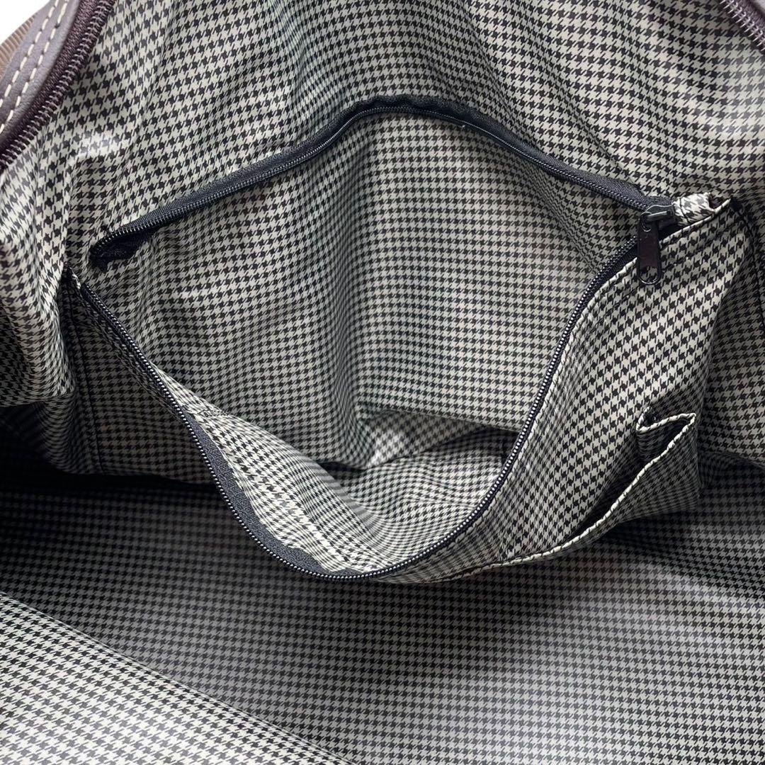 未使用級✨マンシングウェア ゴルフバッグ ナイロン 2way 茶