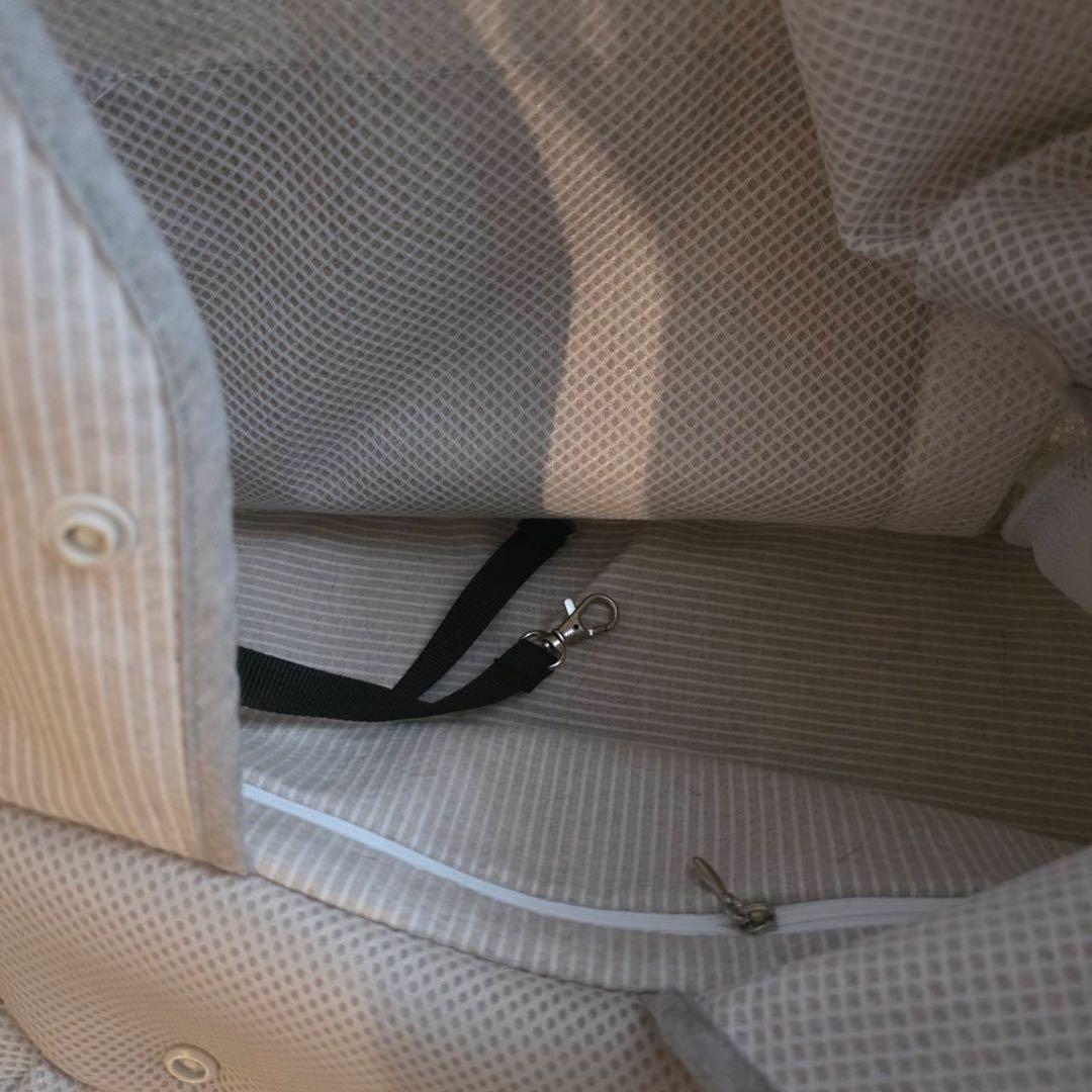 ritogato 抱っこ紐バック フロント リュック ベージュ ver4