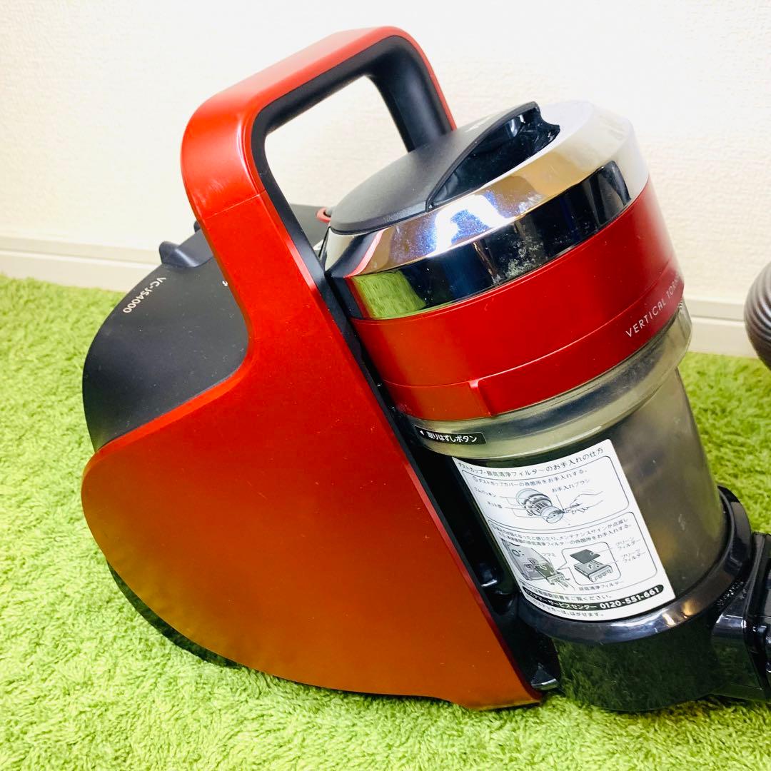 TOSHIBA 掃除機 トルネオ VC-JS4000 赤 サイクロン掃除機