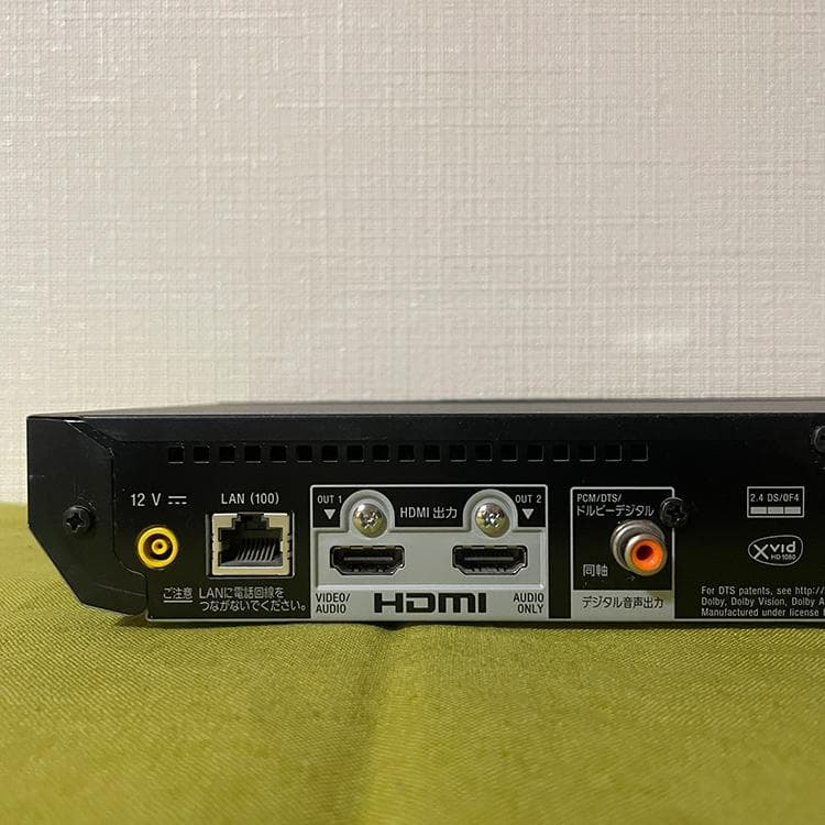 SONY　DVDブルーレイプレーヤー UBP-X700　HDMIケーブル付き