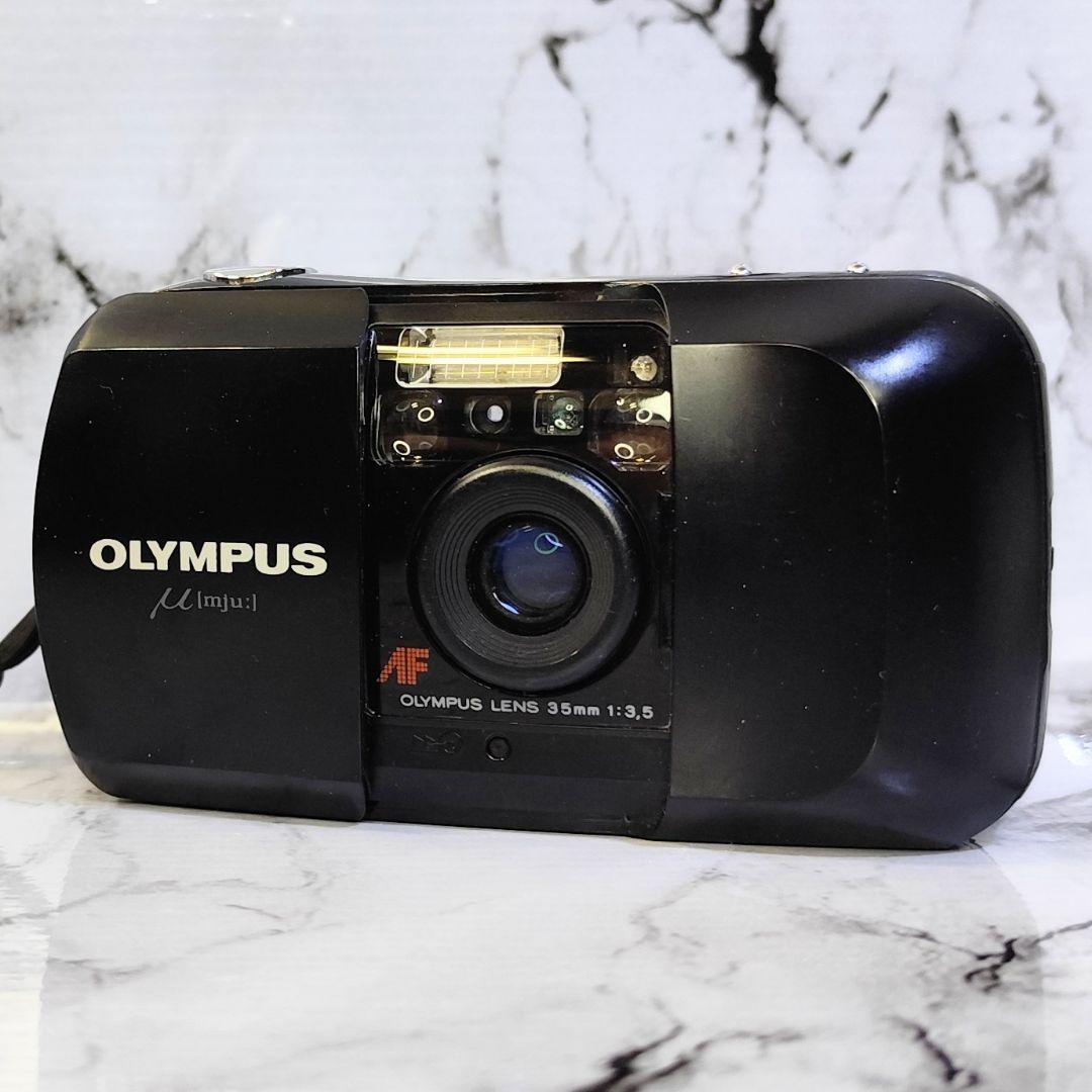 【動作確認済】OLYMPUS コンパクトカメラ μ【ミュー】初代