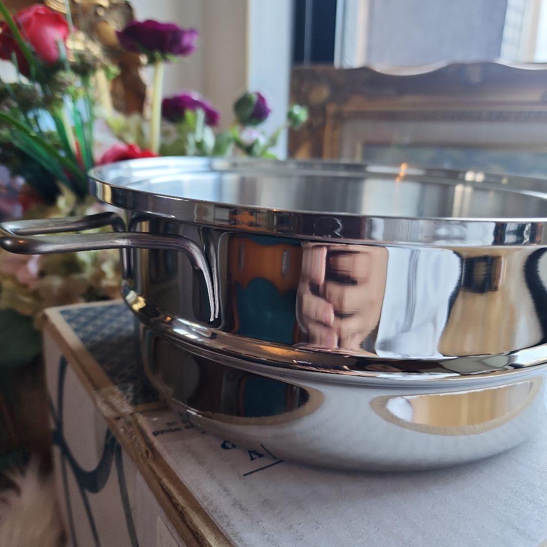 Saladmaster ステンレススチール蒸し器 中型