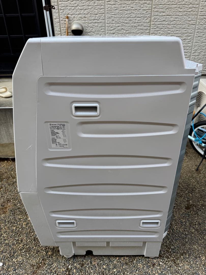 SHARP ドラム式洗濯機 ES-H10G-WL 2023年製 左開き