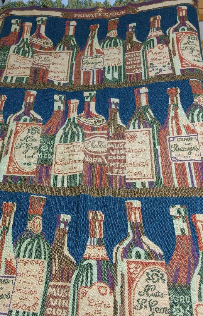 【徒歩】 ベッドカバー アメリカン カントリー マルチカバー