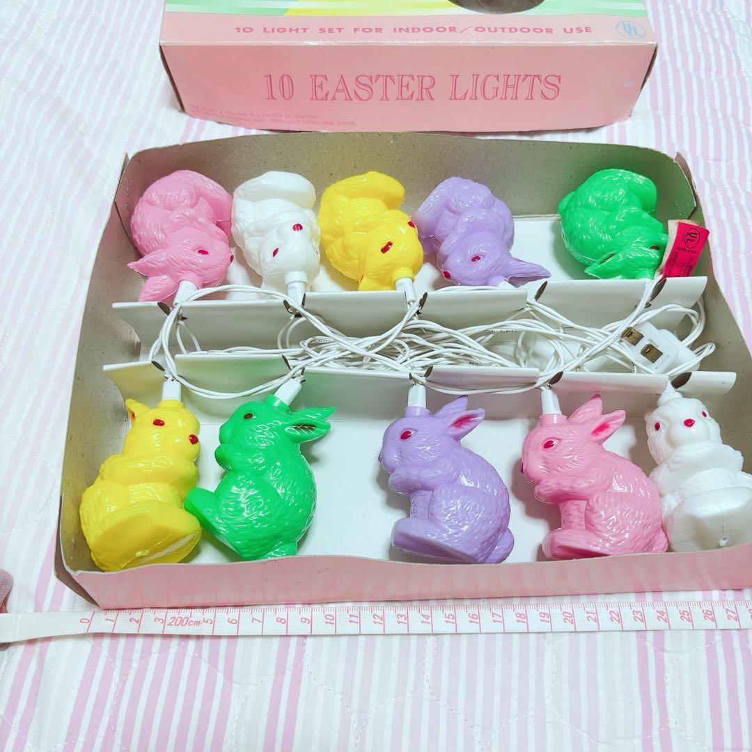 ヴィンテージ　イースターラビット　ライト　デッドストック