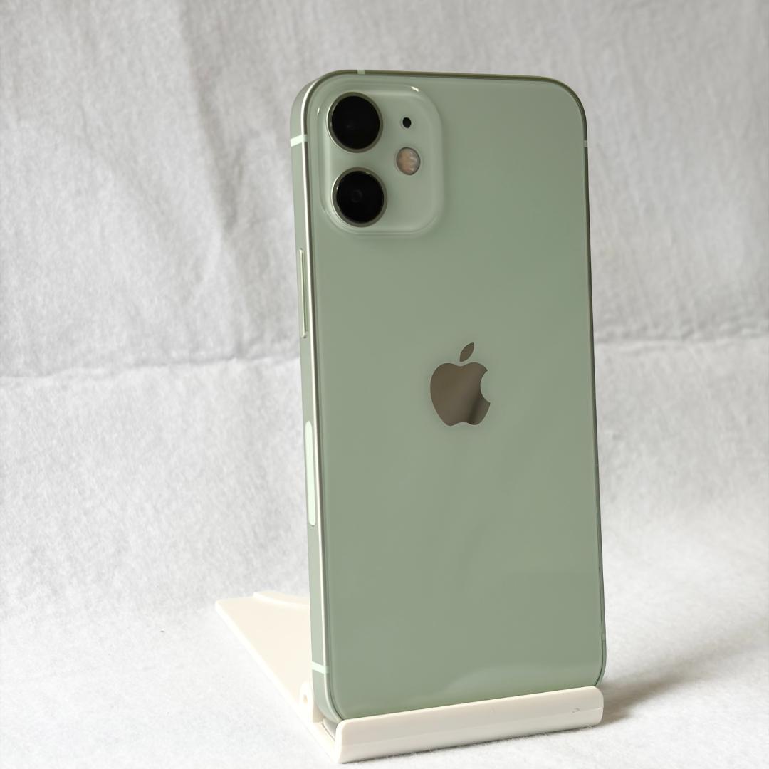 美品 電池100% iPhone 12 mini 256GB グリーン 北米版