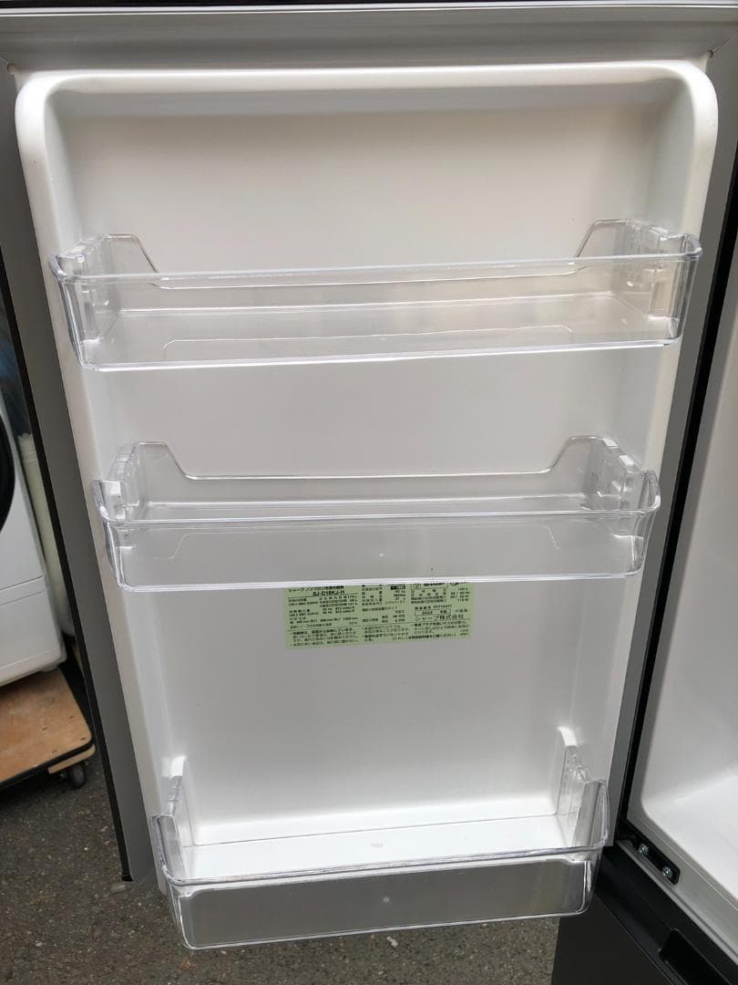 シャープ 冷蔵庫 SJ-D18KJ-H 179L 2023年製 一人暮らし