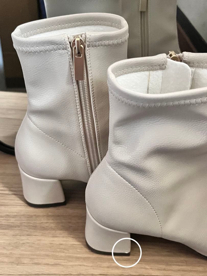 Le Talon 5cmスクエアフィットショートブーツ