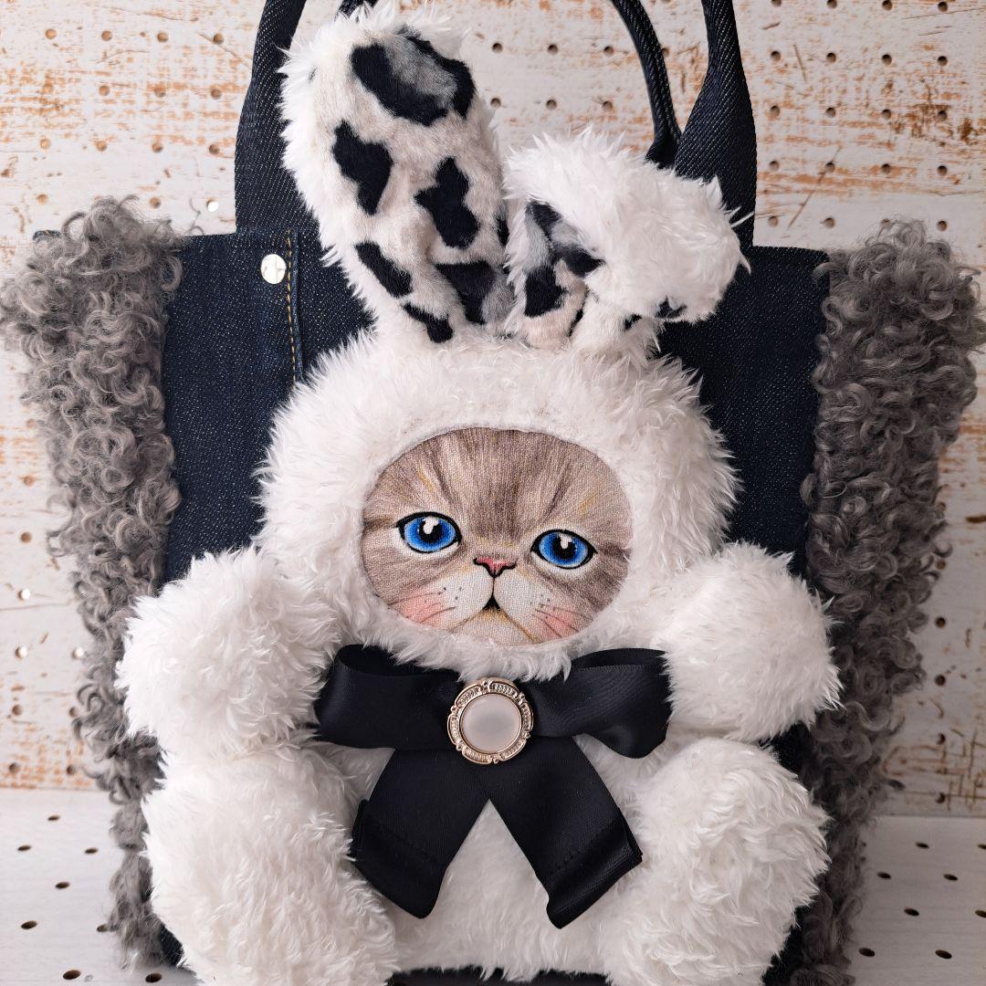 あ*こ様 コヤンイサムチョン　ルミ　デニムリメイクトートバッグ