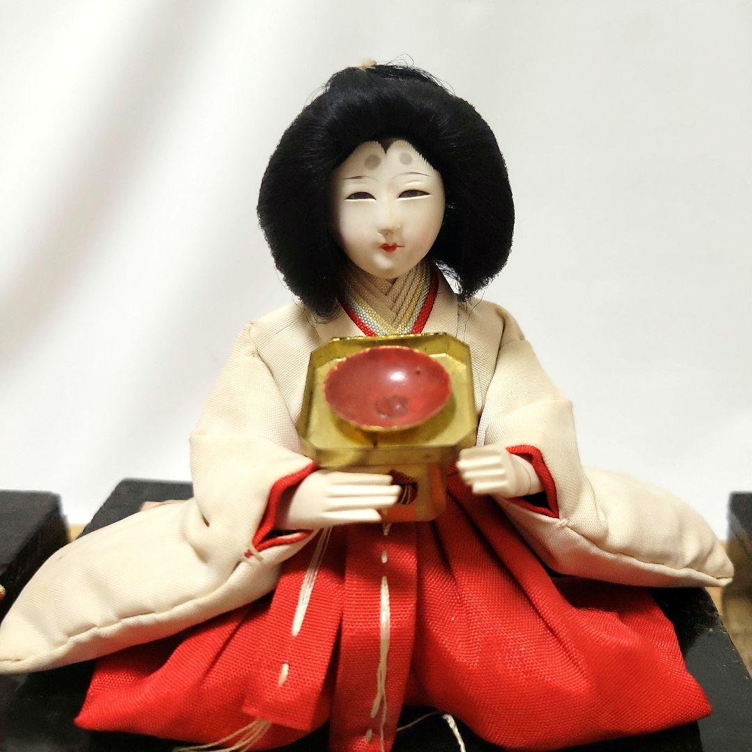 昭和20年代～ 雛人形セット ひな祭りお道具 昭和レトロ アンティーク 市松人形
