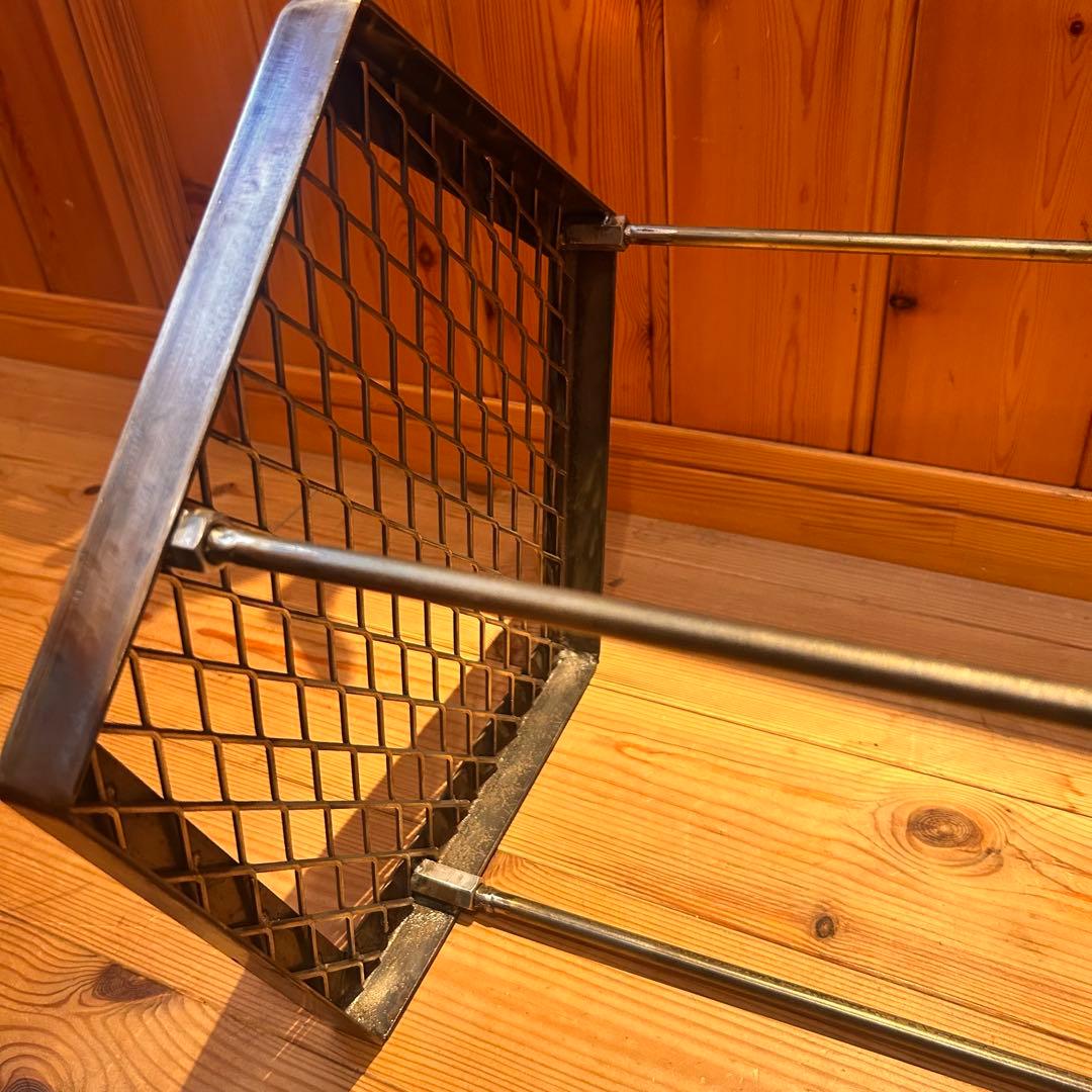 ペンタゴンテーブル　サイドテーブル　什器　アガベ棚　アイアンテーブル