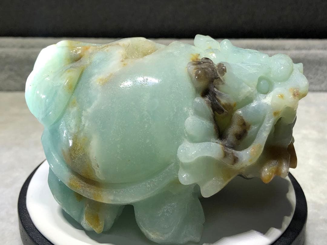 アマゾナイトジオード龍亀