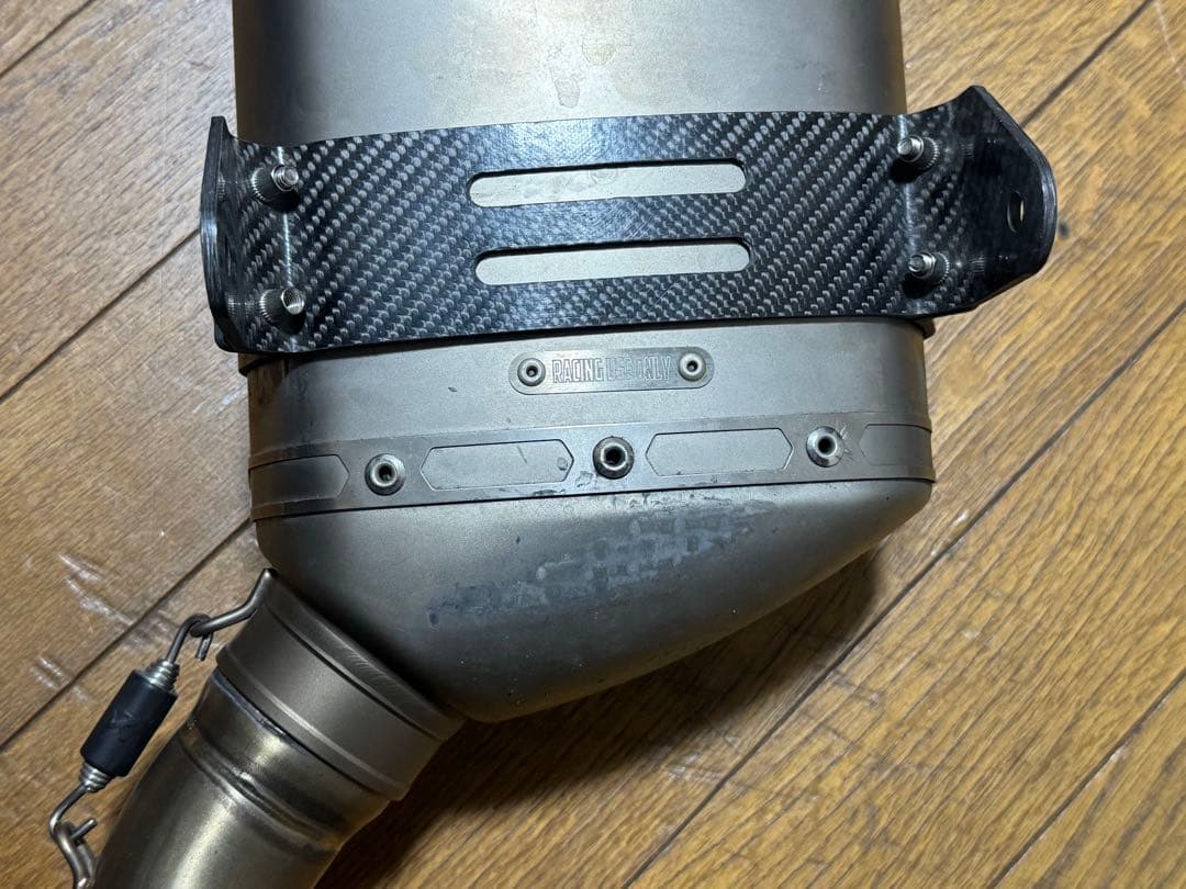 ZX-6R ZX600P ‘07 ‘08 アクラポビッチ スリップオンマフラー