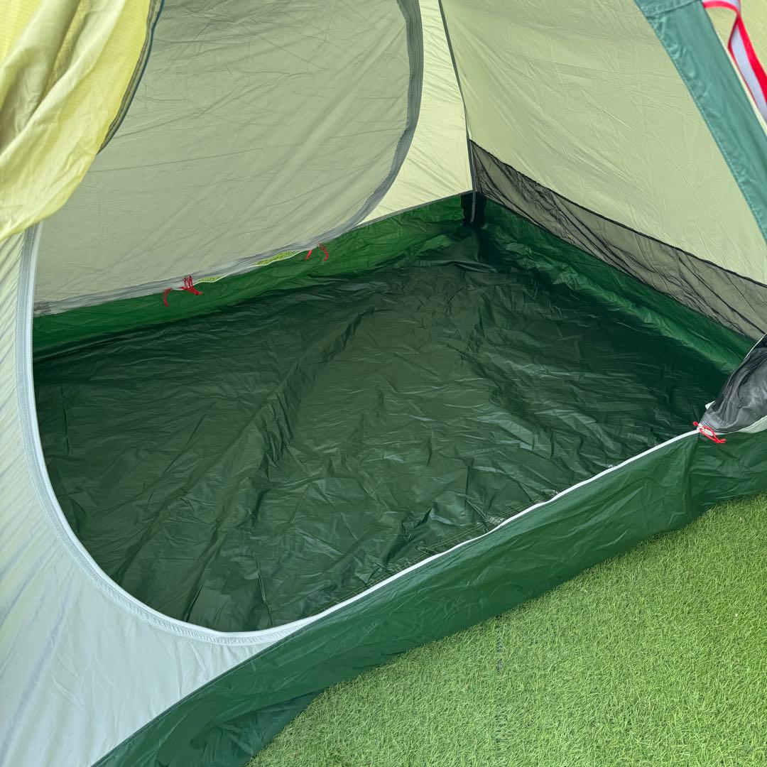 廃盤品　テンマクデザイン グランドハット2 DACポール　グリーン