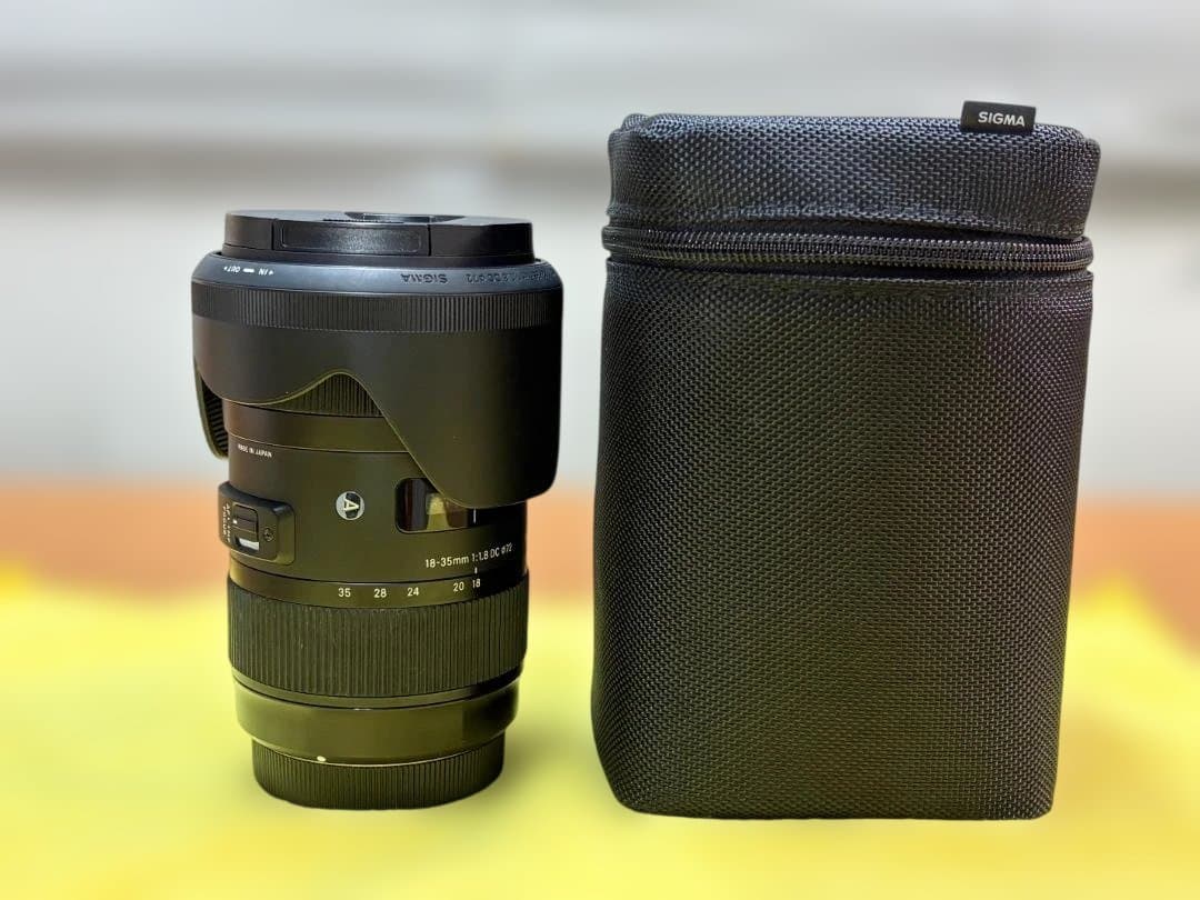 SIGMA 18-35mm F1.8 DC HSM Art（キヤノンEF用）