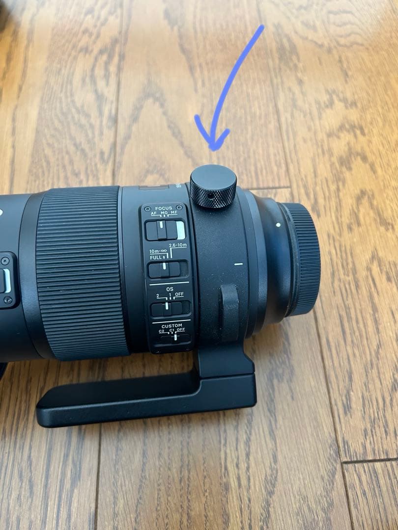 SIGMA 150-600mm F5-6.3 sports ×1.4テレコン付き