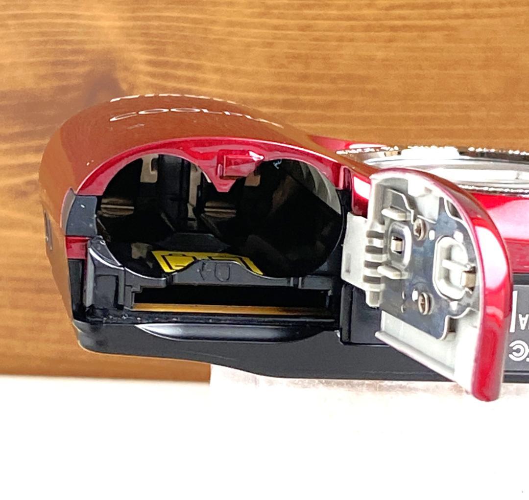 【美品】Nikon COOLPIX L31レッド コンデジ単3形乾電池式 動作品